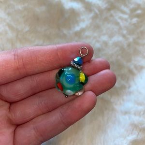 Turquoise Rainbow Pendant